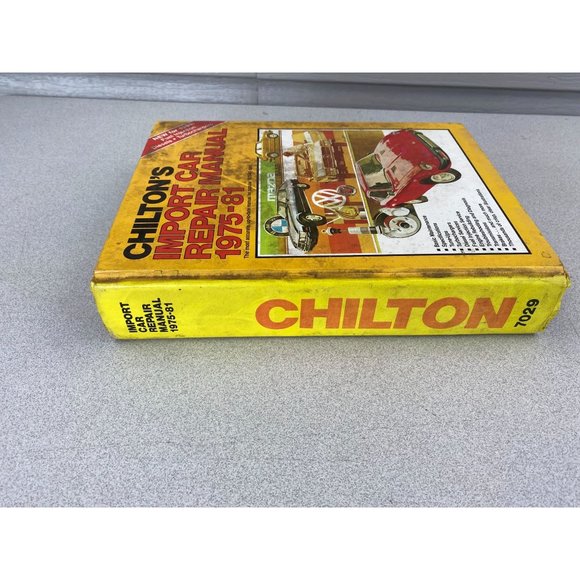 Chilton's Import Auto Repair Manual 1975 - 1981 - Picture 2 of 7